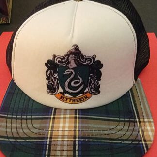 Slytherin Crest Plaid Ball cap- NEW with original packaging and tags