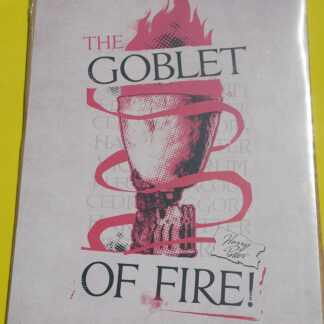 Licensed Exclusive Geek Gear Goblet of Fire Print- NEW