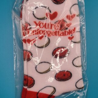 Geek Gear Exclusive- Limited Edition-Love is in the Air - Forget- Me- Not Socks-BRAND NEW in packaging