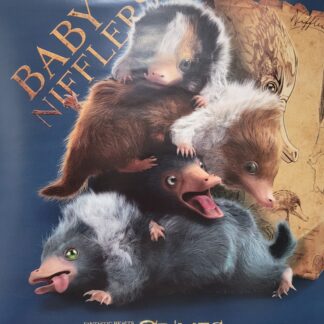 Geek Gear Limited Edition Baby Nifflers- Crimes of Grindelwald- A3 Print- NEW